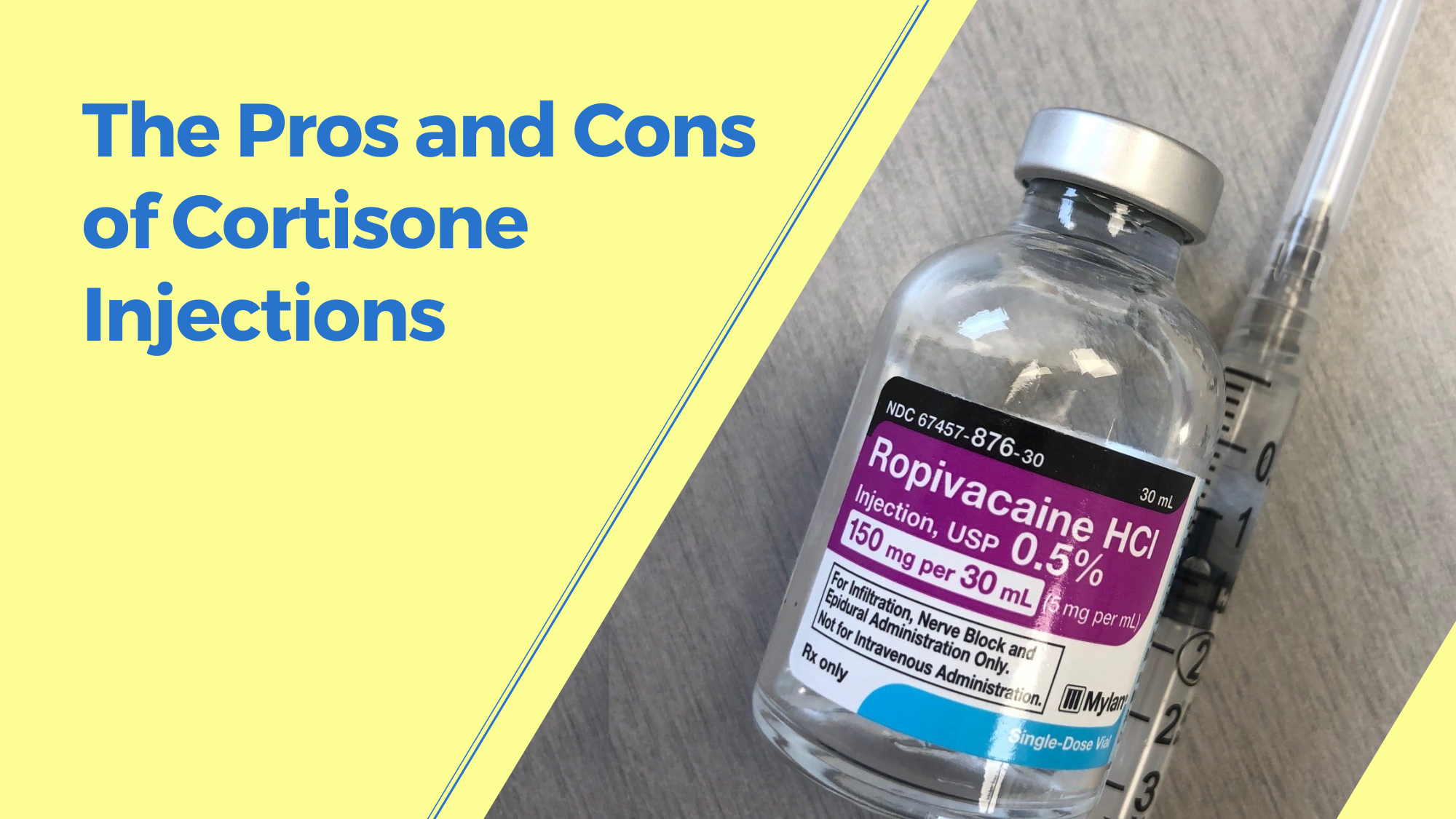 The Pros and Cons of Cortisone Injections